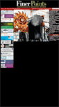 Mobile Screenshot of finerpointsmagazine.com